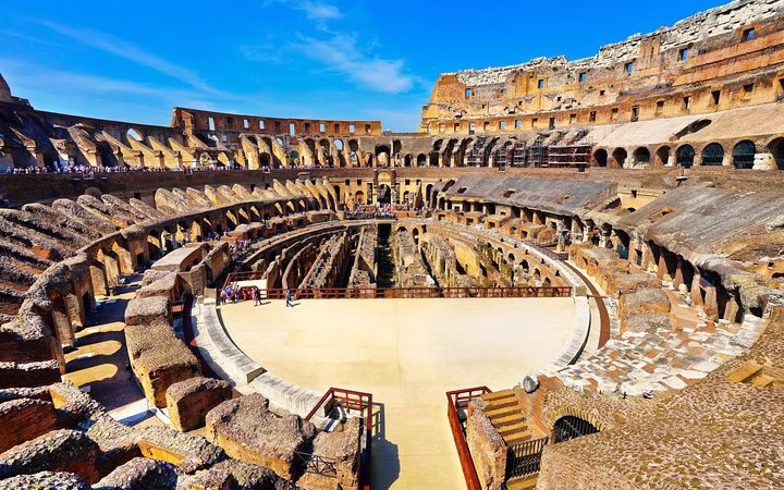 Colosseum Arena Floor, Roman Forum and Palatine Hill Audio Guided Tour